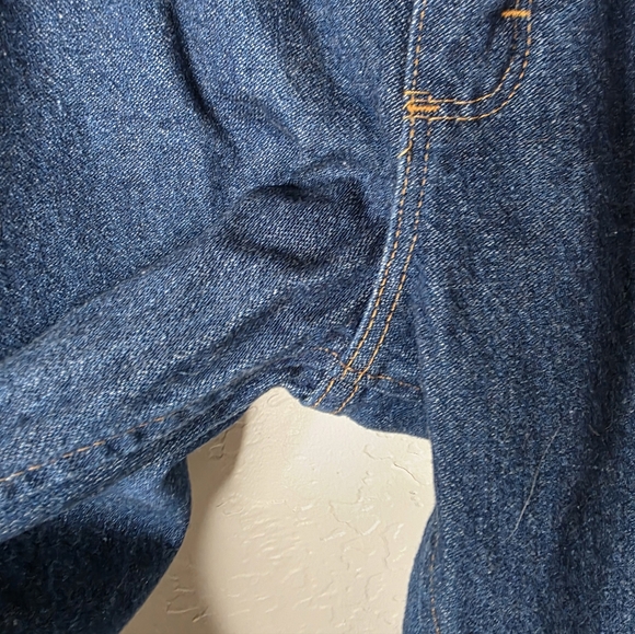 Wrangler 47 MWZ Premium Men's Classic Blue Jeans Size 34x30 - Picture 7 of 10